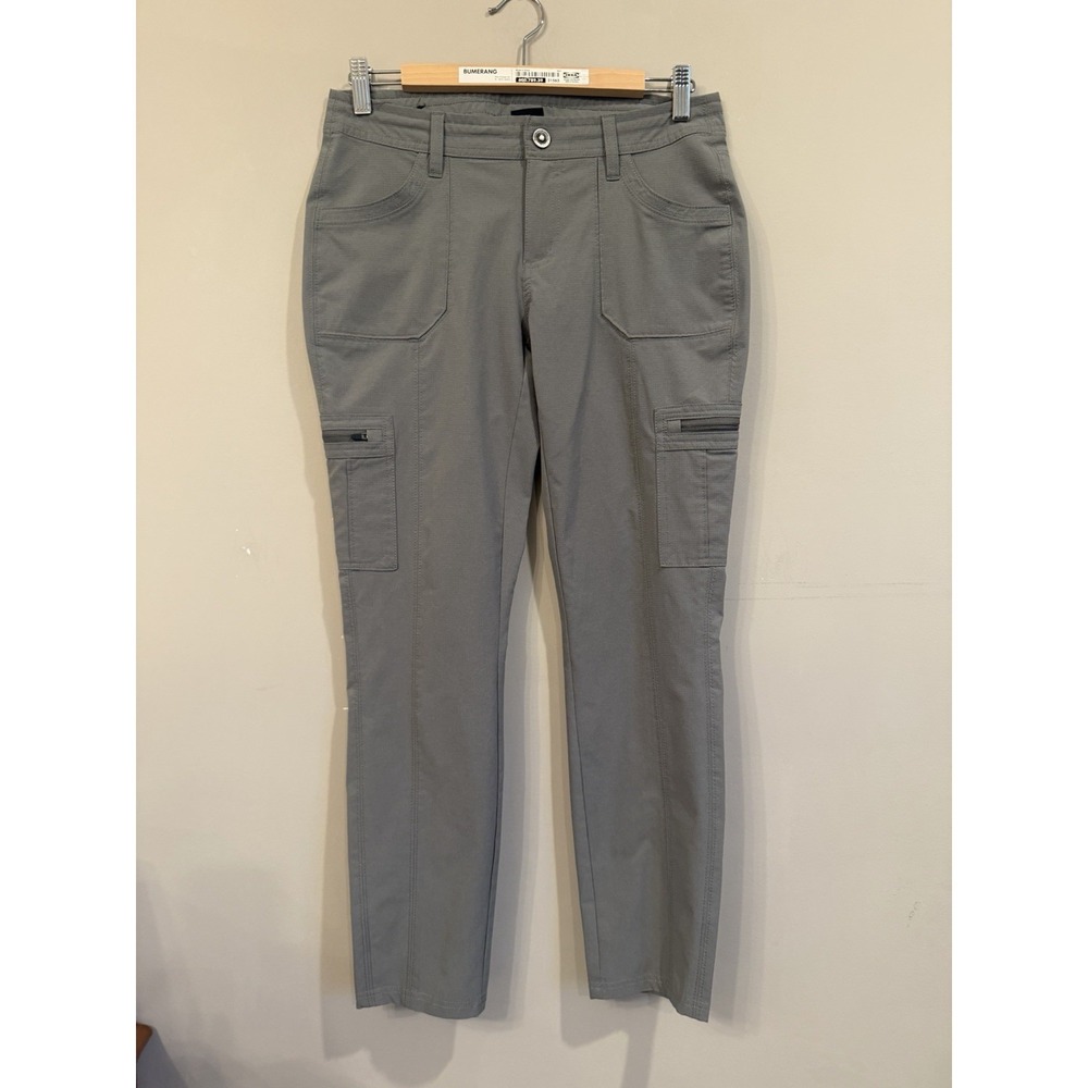 KÜHL Pants Womens 6 Short Horizn Skinny Hiking Stretch 5 Pockets Gray
